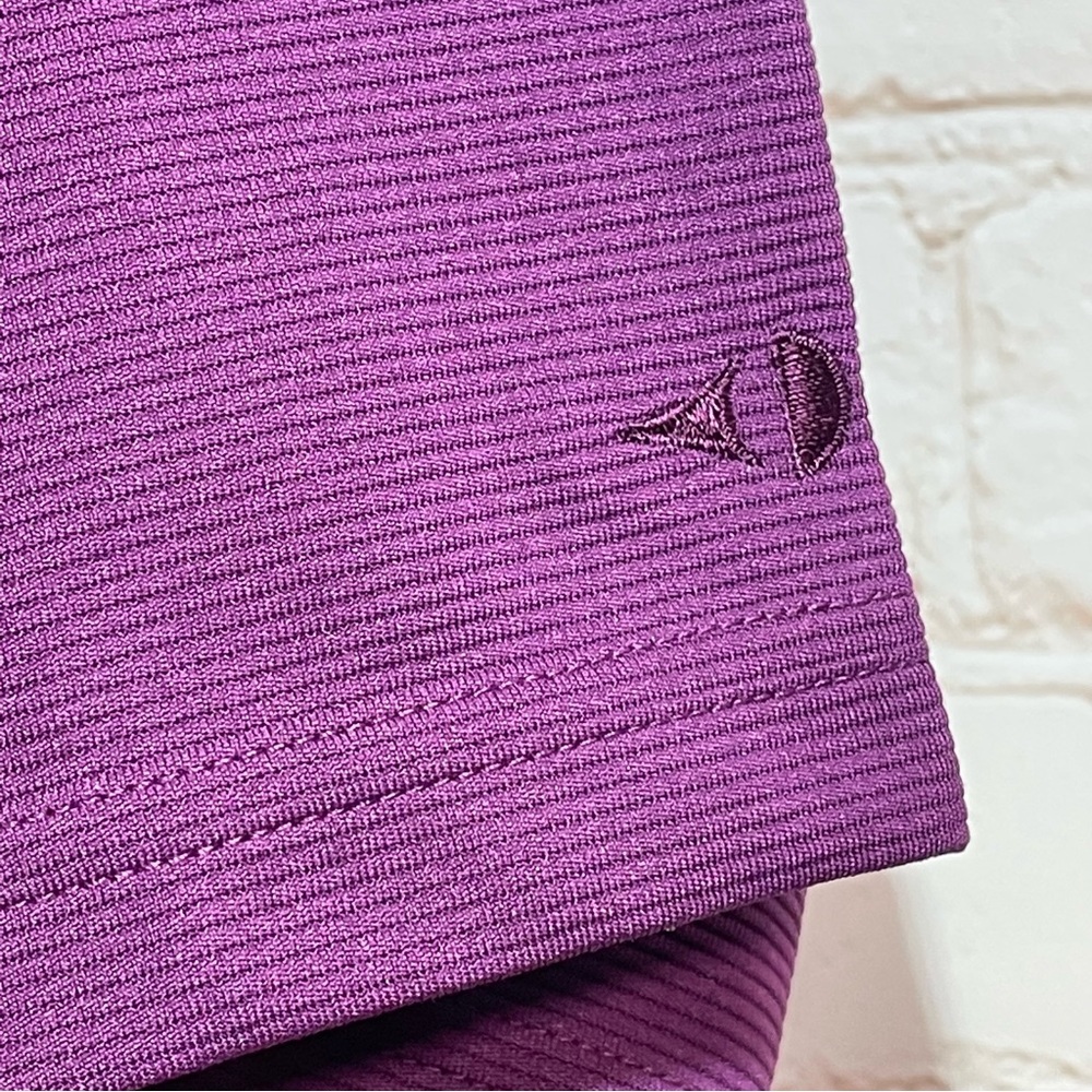 Grand Slam Men's Big & Tall Air Stretch Purple Golf Polo Shirt Large Tall NWT - Picture 5 of 9